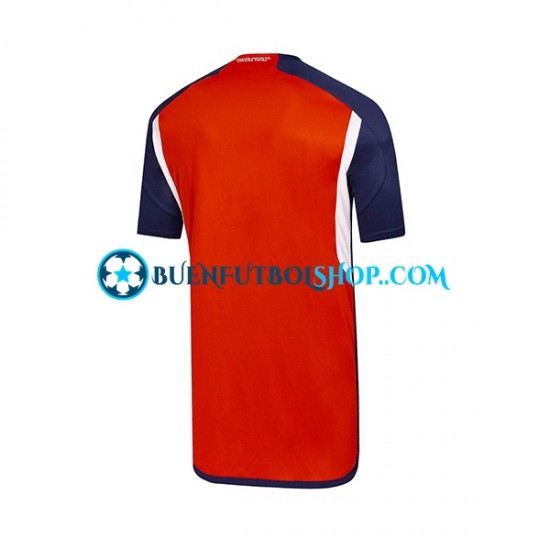 Camiseta de Fútbol Universidad de Chile 2023 Segunda Equipación Manga Corta Hombre