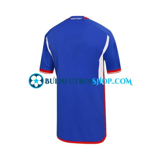 Camiseta de Fútbol Universidad de Chile 2023 Primera Equipación Manga Corta Hombre