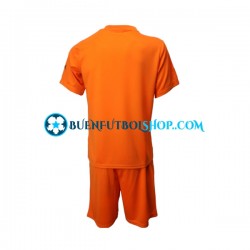 Camiseta de Fútbol Uruguay Portero World Cup 2022 Segunda Equipación Manga Corta Niño