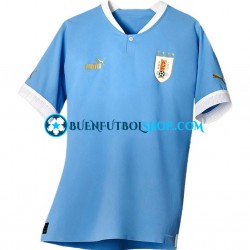 Camiseta de Fútbol Uruguay World Cup 2022 Primera Equipación Manga Corta Hombre Camiseta de Fútbol Uruguay World Cup 2022 Primera Equipación Manga Corta Hombre
