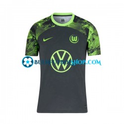 Camiseta de Fútbol VfL Wolfsburg 2023-2024 Segunda Equipación Manga Corta Hombre