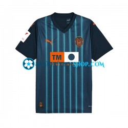 Camiseta de Fútbol Valencia CF 2023-2024 Segunda Equipación Manga Corta Hombre