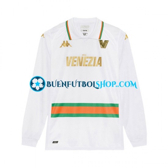 Camiseta de Fútbol Venezia 2023-2024 Segunda Equipación Manga Larga Hombre