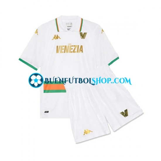 Camiseta de Fútbol Venezia 2023-2024 Segunda Equipación Manga Corta Niño