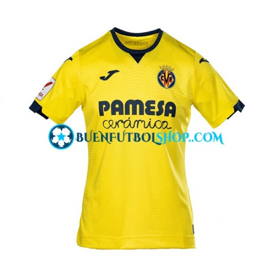 Camiseta de Fútbol Villarreal CF 2023-2024 Primera Equipación Manga Corta Hombre