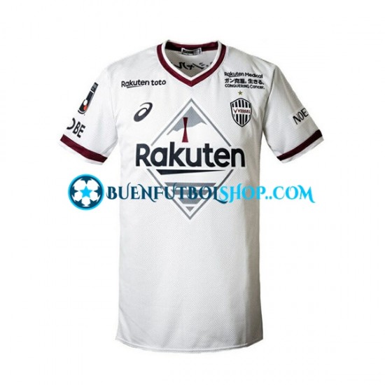 Camiseta de Fútbol Vissel Kobe 2022 Segunda Equipación Manga Corta Hombre