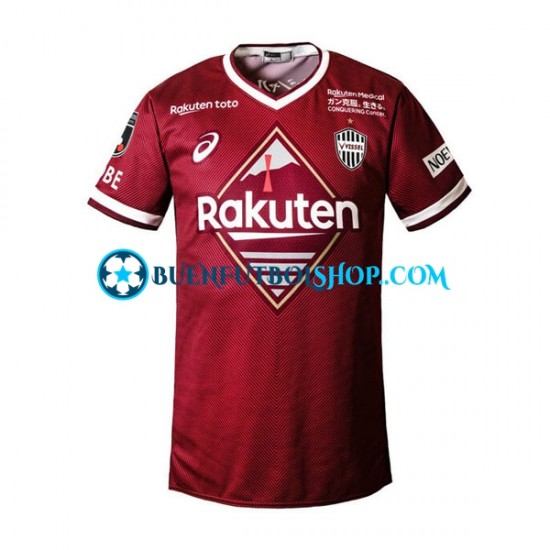 Camiseta de Fútbol Vissel Kobe 2022 Primera Equipación Manga Corta Hombre