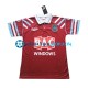 Camiseta de Fútbol West Ham United Retro 1991-1992 Primera Equipación Manga Corta Hombre