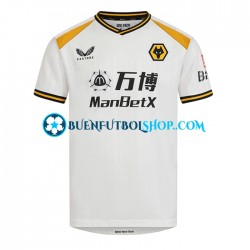 Camiseta de Fútbol Wolverhampton Wanderers 2022-2023 Tercera Equipación Manga Corta Hombre