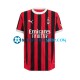 Camiseta de Fútbol AC Milan 2024-2025 Primera Equipación Manga Corta Hombre