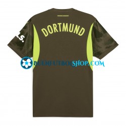 Camiseta de Fútbol Borussia Dortmund Portero 2024-2025 Primera Equipación Manga Corta Hombre