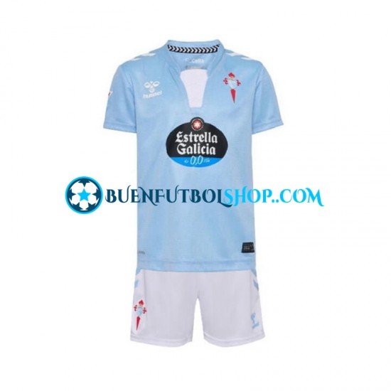 Camiseta de Fútbol Celta de Vigo 2024-2025 Primera Equipación Manga Corta Niño