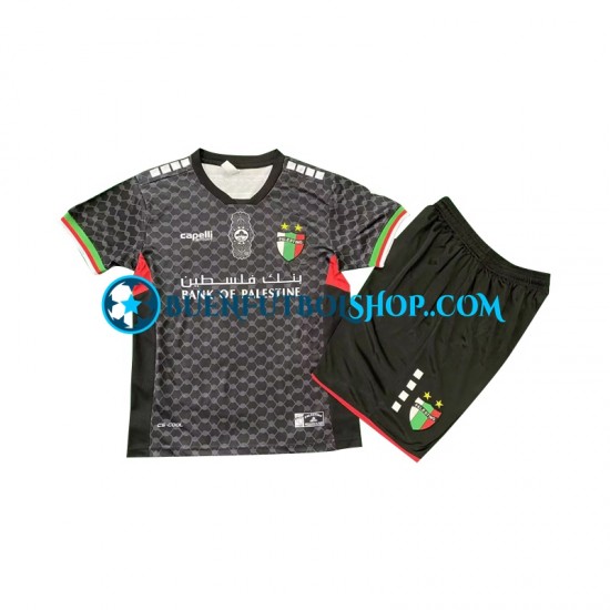 Camiseta de Fútbol Club Deportivo Palestino 2024-2025 Segunda Equipación Manga Corta Niño