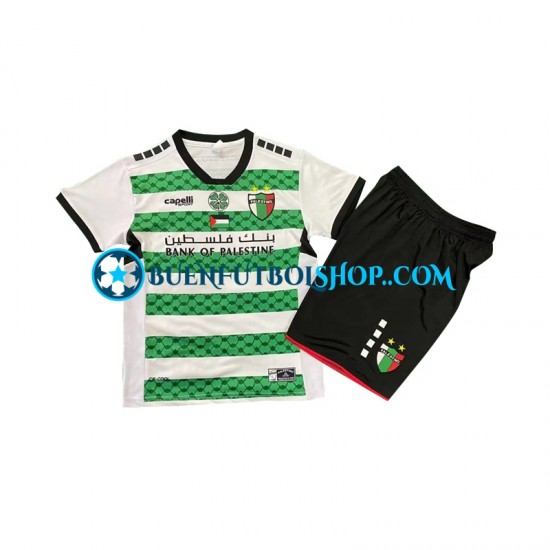 Camiseta de Fútbol Club Deportivo Palestino 2024-2025 Tercera Equipación Manga Corta Niño