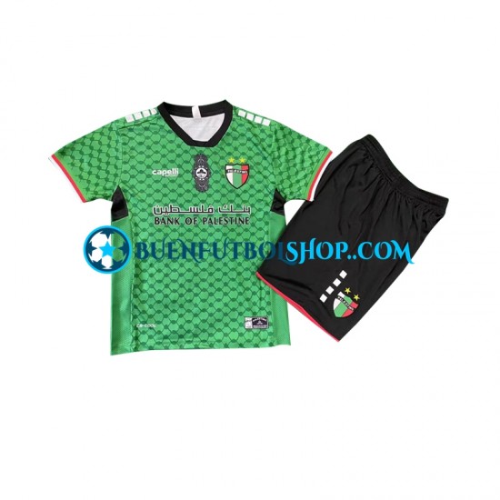 Camiseta de Fútbol Club Deportivo Palestino Portero 2024-2025 Segunda Equipación Manga Corta Niño