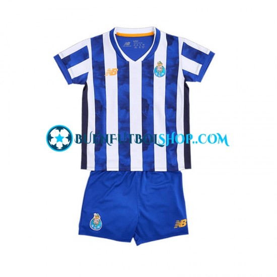 Camiseta de Fútbol FC Porto 2024-2025 Primera Equipación Manga Corta Niño