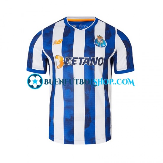 Camiseta de Fútbol FC Porto 2024-2025 Primera Equipación Manga Corta Hombre