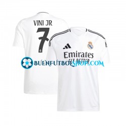 Camiseta de Fútbol Real Madrid Vinicius Junior 7 2024-2025 Primera Equipación Manga Corta Hombre Camiseta de Fútbol Real Madrid Vinicius Junior 7 2024-2025 Primera Equipación Manga Corta Hombre