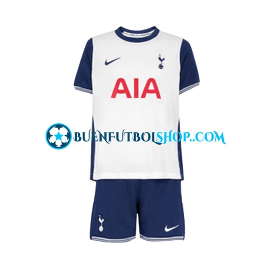 Camiseta de Fútbol Tottenham Hotspur 2024-2025 Primera Equipación Manga Corta Niño