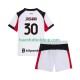 Camiseta de Fútbol AC Milan Ardon Jashari 30 2025-2026 Segunda Equipación Manga Corta Niño Camiseta de Fútbol AC Milan Ardon Jashari 30 2025-2026 Segunda Equipación Manga Corta Niño