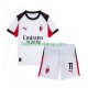 Camiseta de Fútbol AC Milan Christian Pulisic 11 2025-2026 Segunda Equipación Manga Corta Niño