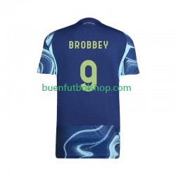 Camiseta de Fútbol AFC Ajax Brian Brobbey 9 2025-2026 Segunda Equipación Manga Corta Hombre Camiseta de Fútbol AFC Ajax Brian Brobbey 9 2025-2026 Segunda Equipación Manga Corta Hombre