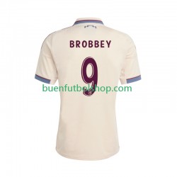 Camiseta de Fútbol AFC Ajax Brian Brobbey 9 2025-2026 Tercera Equipación Manga Corta Hombre Camiseta de Fútbol AFC Ajax Brian Brobbey 9 2025-2026 Tercera Equipación Manga Corta Hombre