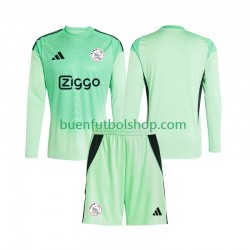 Camiseta de Fútbol AFC Ajax Portero 2025-2026 Primera Equipación Manga Larga Niño Camiseta de Fútbol AFC Ajax Portero 2025-2026 Primera Equipación Manga Larga Niño