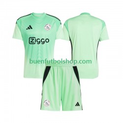 Camiseta de Fútbol AFC Ajax Portero 2025-2026 Primera Equipación Manga Corta Niño Camiseta de Fútbol AFC Ajax Portero 2025-2026 Primera Equipación Manga Corta Niño