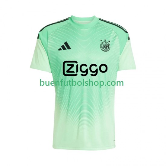 Camiseta de Fútbol AFC Ajax Portero 2025-2026 Primera Equipación Manga Corta Hombre