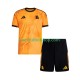 Camiseta de Fútbol AS Roma 2025-2026 Segunda Equipación Manga Corta Niño