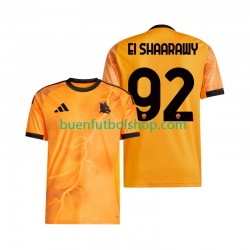 Camiseta de Fútbol AS Roma Stephan El Shaarawy 92 2025-2026 Segunda Equipación Manga Corta Hombre