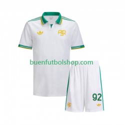 Camiseta de Fútbol AS Roma Stephan El Shaarawy 92 2025-2026 Tercera Equipación Manga Corta Niño