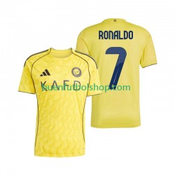 Camiseta de Fútbol Al Nassr Cristiano Ronaldo 7 2025-2026 Primera Equipación Manga Corta Hombre