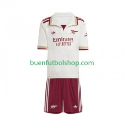 Camiseta de Fútbol Arsenal 2025-2026 Tercera Equipación Manga Corta Niño