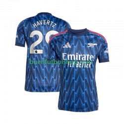 Camiseta de Fútbol Arsenal Kai Havertz 29 2025-2026 Segunda Equipación Manga Corta Hombre