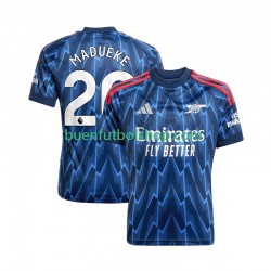 Camiseta de Fútbol Arsenal Noni Madueke 20 2025-2026 Segunda Equipación Manga Corta Hombre