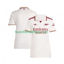 Camiseta de Fútbol Arsenal 2025-2026 Tercera Equipación Manga Corta para Mujer