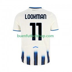 Camiseta de Fútbol Atalanta Ademola Lookman 11 2025-2026 Segunda Equipación Manga Corta Hombre Camiseta de Fútbol Atalanta Ademola Lookman 11 2025-2026 Segunda Equipación Manga Corta Hombre