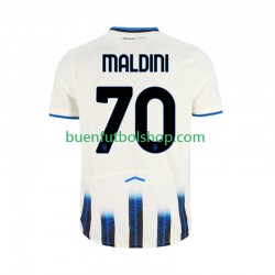 Camiseta de Fútbol Atalanta Daniel Maldini 70 2025-2026 Segunda Equipación Manga Corta Hombre Camiseta de Fútbol Atalanta Daniel Maldini 70 2025-2026 Segunda Equipación Manga Corta Hombre
