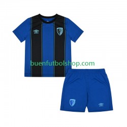Camiseta de Fútbol BOURNEMOUTH 2025-2026 Segunda Equipación Manga Corta Niño