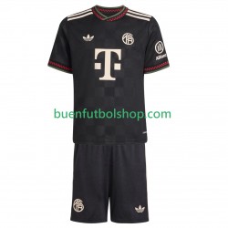 Camiseta de Fútbol Bayern de Múnich 2025-2026 Tercera Equipación Manga Corta Niño