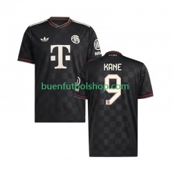 Camiseta de Fútbol Bayern de Múnich Harry Kane 9 2025-2026 Tercera Equipación Manga Corta Hombre