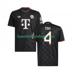 Camiseta de Fútbol Bayern de Múnich Jonathan Tah 4 2025-2026 Tercera Equipación Manga Corta Hombre