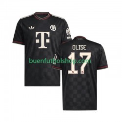 Camiseta de Fútbol Bayern de Múnich Michael Olise 17 2025-2026 Tercera Equipación Manga Corta Hombre