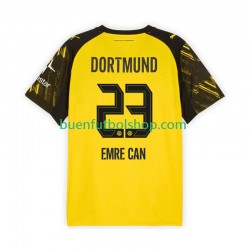 Camiseta de Fútbol Borussia Dortmund Emre Can 23 2025-2026 Primera Equipación Manga Corta Hombre