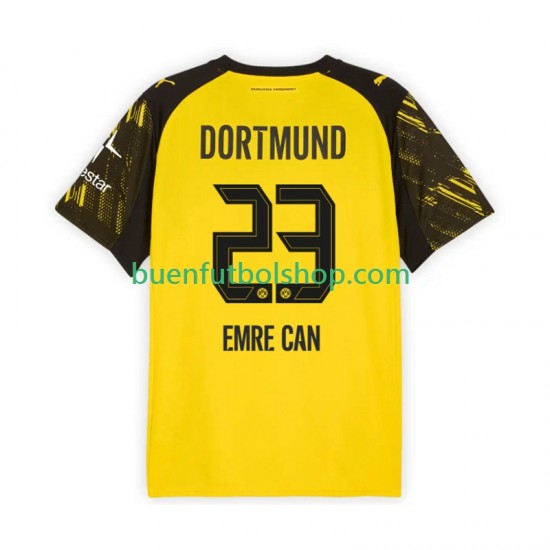 Camiseta de Fútbol Borussia Dortmund Emre Can 23 2025-2026 Primera Equipación Manga Corta Hombre