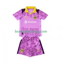 Camiseta de Fútbol Borussia Dortmund Portero FIFA CWC 2025 Primera Equipación Manga Corta Niño