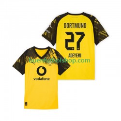 Camiseta de Fútbol Borussia Dortmund Karim Adeyemi 27 2025-2026 Primera Equipación Manga Corta Hombre
