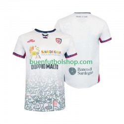 Camiseta de Fútbol Cagliari 2025-2026 Segunda Equipación Manga Corta Hombre Camiseta de Fútbol Cagliari 2025-2026 Segunda Equipación Manga Corta Hombre